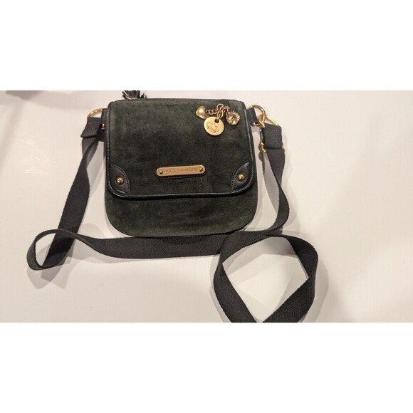 Juicy Couture Green Velvet Bag Well Maintained Perfect Inside Charms and crystal - Picture 4 of 10